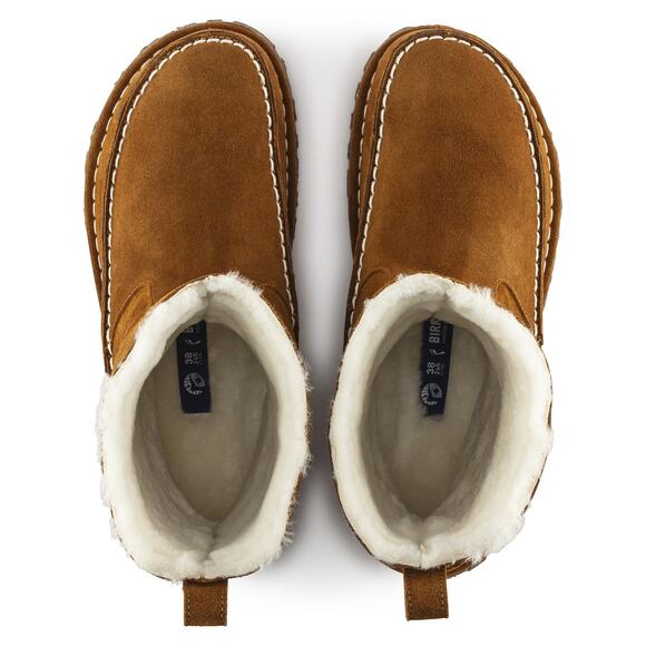 NEW Birkenstock Lahti Suede Leather Boots Mink Brown Size 37 - Picture 6 of 11